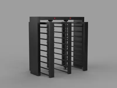 Turnstile Gate 3D model