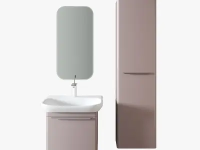 Keramag my day bathroom furniture collectio 3D Model Pack