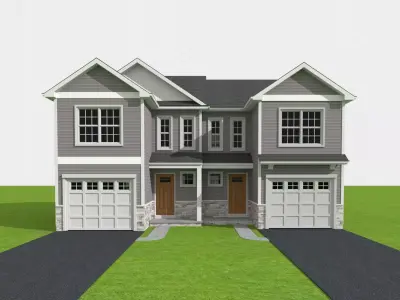 Cape Cod House 6 3D model