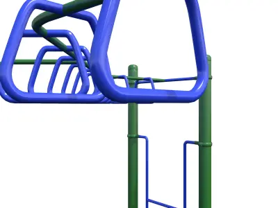Monkey Bars-006 3D model