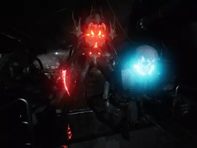 Alien 5 Low-poly 3D model