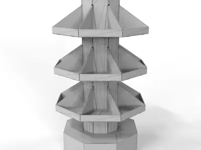 Point of Sale Cardboard Display Stand Texture