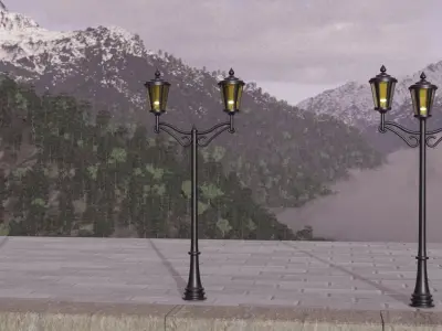Street  Lights 3D model