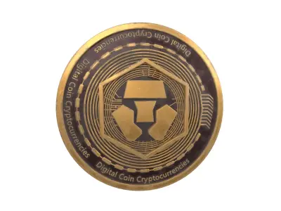 Crypto Com Coin v2 002 3D model