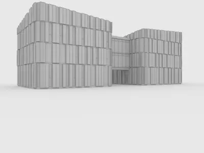 Office 1 Building 3D model