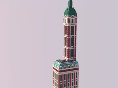 Singer Building 3D print model