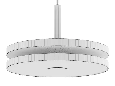 Led Machine Suspension Lamp 3D model