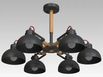 Ceiling chandelier Forest 693010706 3D model