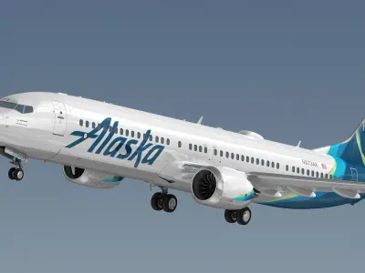  Boeing 737-9 MAX Alaska Airlines 