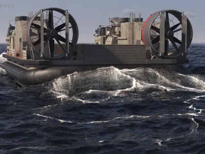  Landing Craft Hovercraft Used 