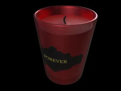 Grave candles-Grave Candles-GAME READY PBR  Low-poly 3D model