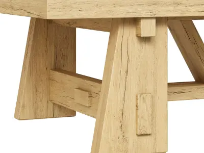 BR Home Ashland Coffee Table 3D model