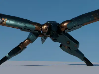 Metal Gear Ray 3D model