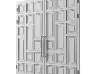 Gate black loft 08 3D model