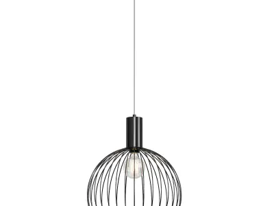 STEEL ROD GLOBE PENDANT by Lightingstyles Low-poly 3D model