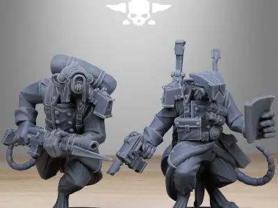 GrimGuard Raticus 3D print model