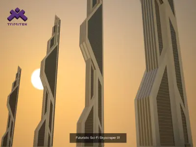 Sci-Fi Skyscrapers Pack