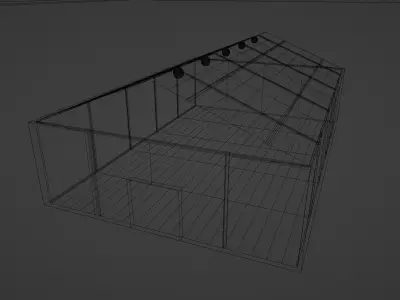 Studio Low-poly 3D model