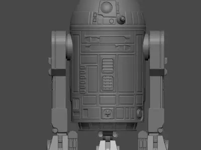 Star Wars - R2D2 Container for 3D Printing 3D model