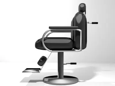 Barber Equipment - Chair 3D model