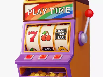 Classic Slot Machine 3D model