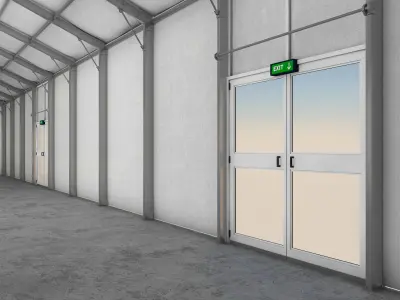 Event Exhibition Tent 2 3D model