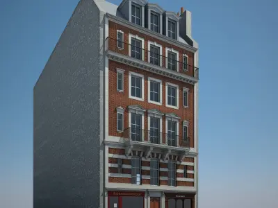 Old Building I 3D model