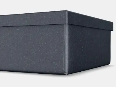 TJOG Storage box with lid 4 Low-poly 3D model