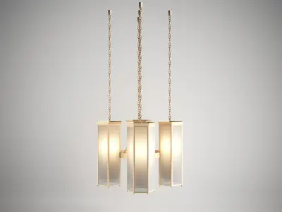 Four Seasons Surf Club Joseph Dirand Lamp Free 3D model