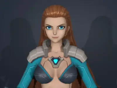 lady maxima 3D model