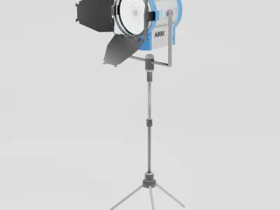Movie Light Arri 650 Free 3D model