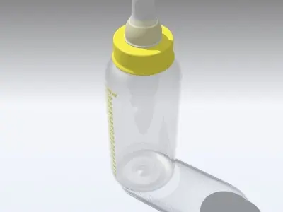 Baby Bottle 01 3D model