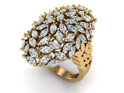 Jewelry ring 180 3D print model