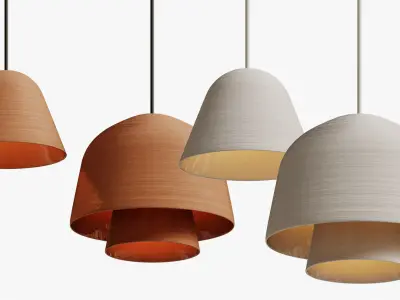 Okina pendant lamp 3D model