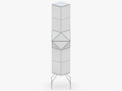 1461 - Floor Lamp Low-poly 3D model