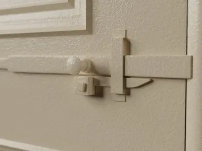 old door Free 3D model