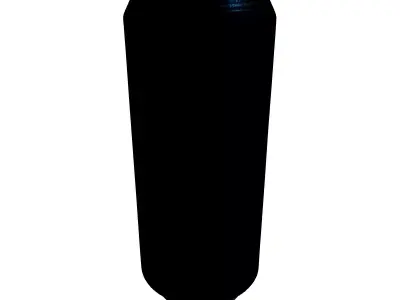 SciFi Energy Drink Can Low-poly 3D model