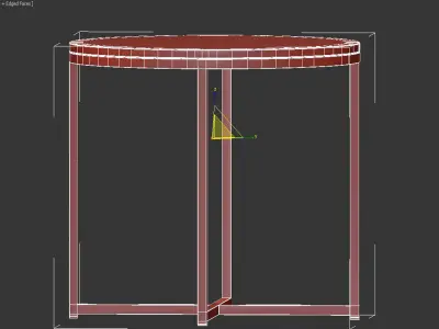 table Cross 3D model
