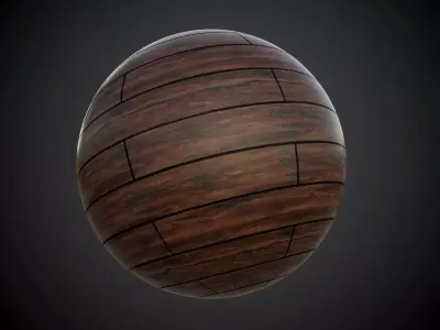 Wood Planks Realistic Seamless PBR Texture Texture