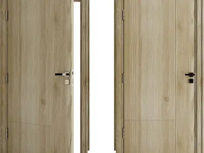 door 001 - 5 color  3D model