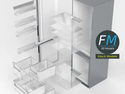 Refrigerator 3D model
