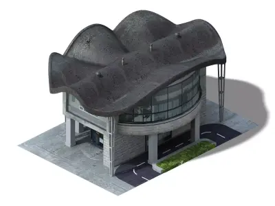 Heterogeneous - Building 02 3D model