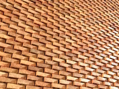 Lattice Brick-03-PBR Material-2K-4K Texture Texture