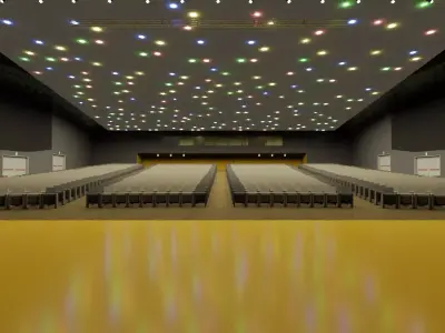 3d model Auditorium MICO  3D model