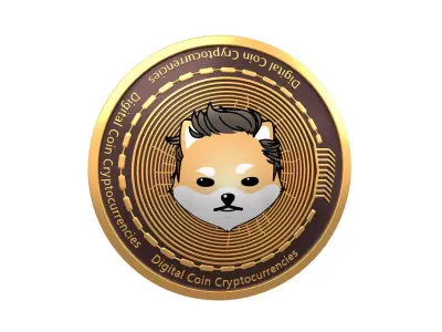 Dogelon Mars Coin v2 001 3D model