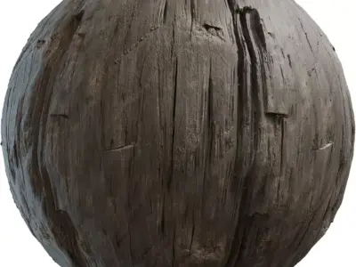 Heavily Distressed Dock Planks Texture