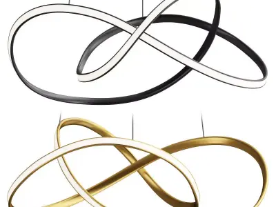 VERA Pendant Lamp 3D Model A Symbol of Infinite Elegance 3D model