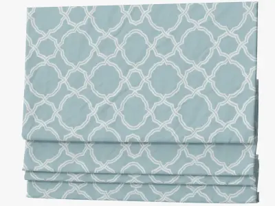 Roman Shade 3D model