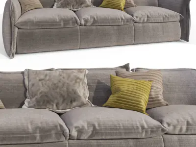 CLOUD SOFA ENRICO CESANA MY HOME COLLECTION  3D model