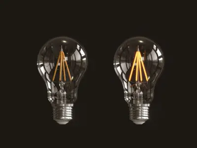 Ryet Led Bulb 3D model